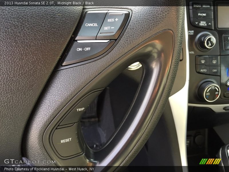Midnight Black / Black 2013 Hyundai Sonata SE 2.0T