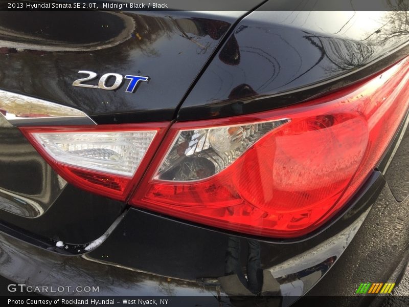 Midnight Black / Black 2013 Hyundai Sonata SE 2.0T