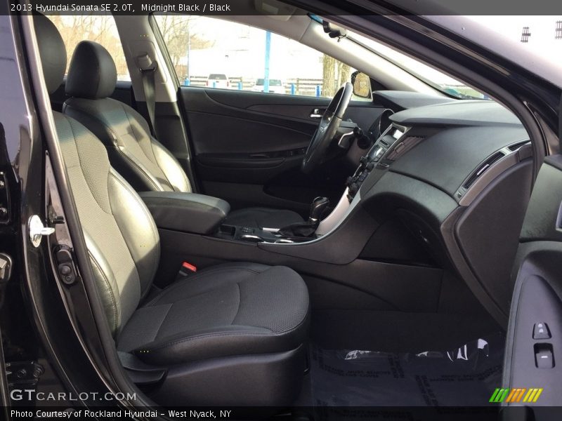 Midnight Black / Black 2013 Hyundai Sonata SE 2.0T