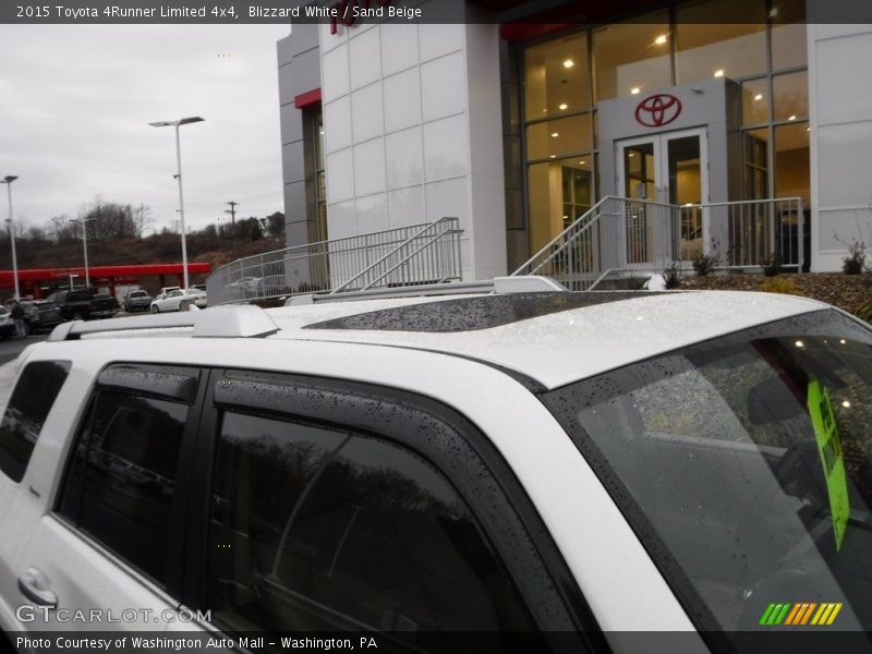 Blizzard White / Sand Beige 2015 Toyota 4Runner Limited 4x4