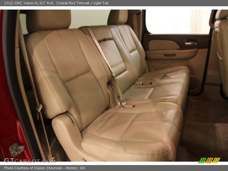 Crystal Red Tintcoat / Light Tan 2012 GMC Yukon XL SLT 4x4