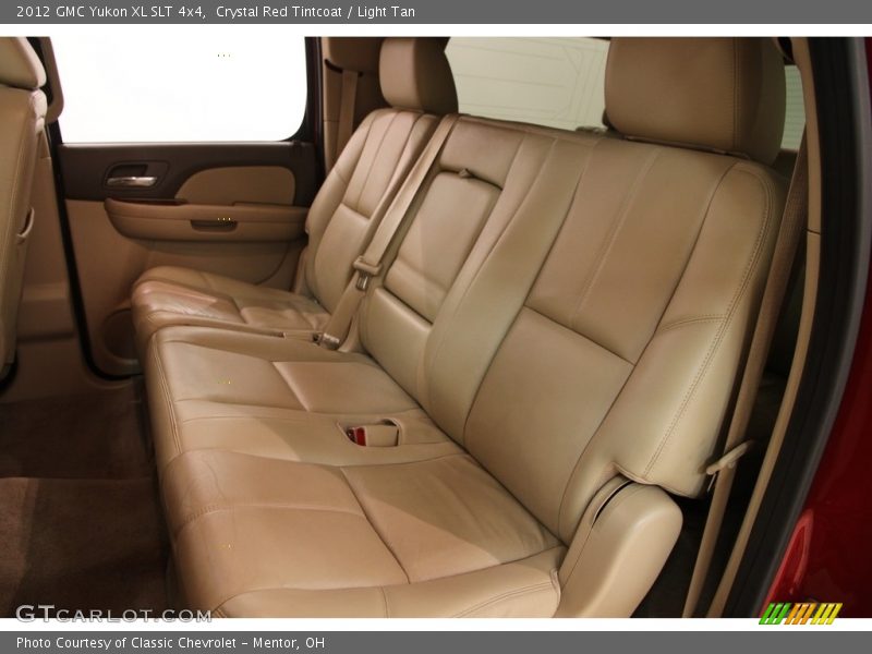 Crystal Red Tintcoat / Light Tan 2012 GMC Yukon XL SLT 4x4