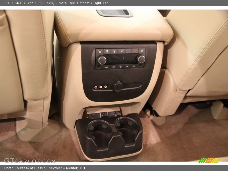 Crystal Red Tintcoat / Light Tan 2012 GMC Yukon XL SLT 4x4