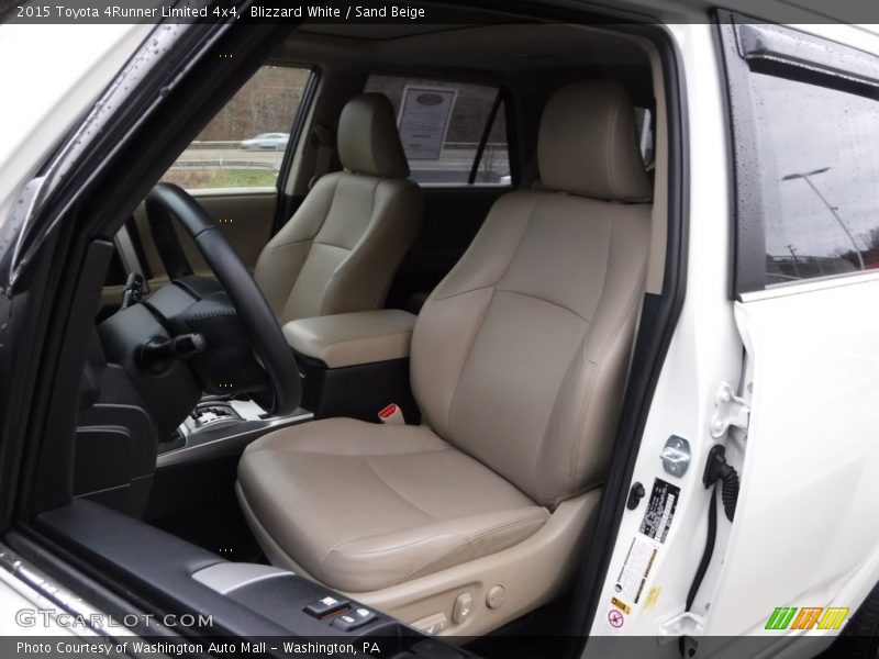 Blizzard White / Sand Beige 2015 Toyota 4Runner Limited 4x4