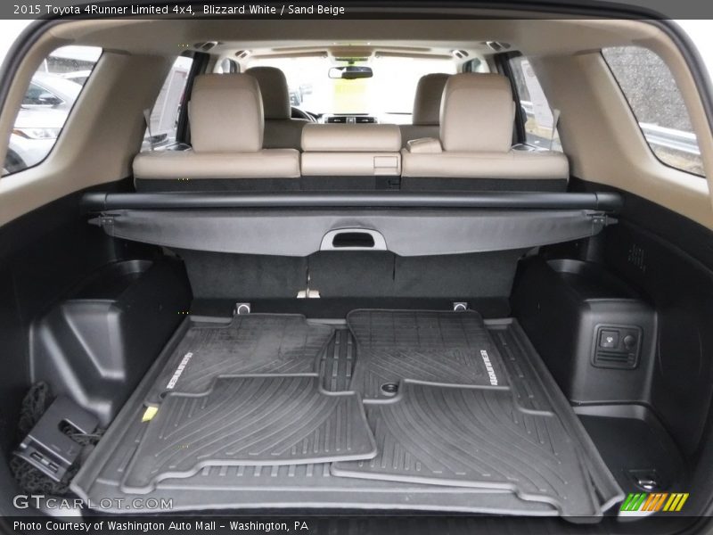 Blizzard White / Sand Beige 2015 Toyota 4Runner Limited 4x4
