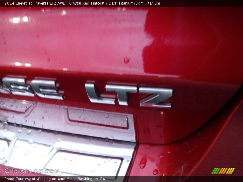Crystal Red Tintcoat / Dark Titanium/Light Titanium 2014 Chevrolet Traverse LTZ AWD