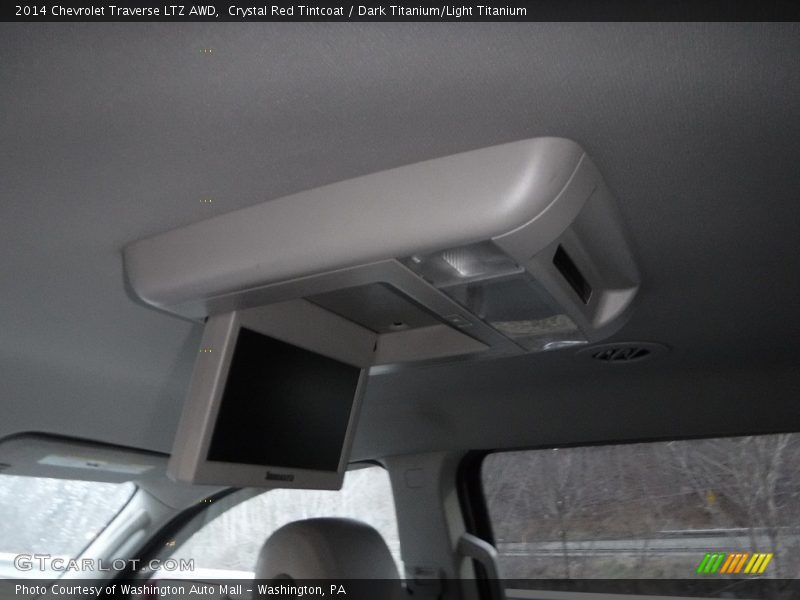 Crystal Red Tintcoat / Dark Titanium/Light Titanium 2014 Chevrolet Traverse LTZ AWD