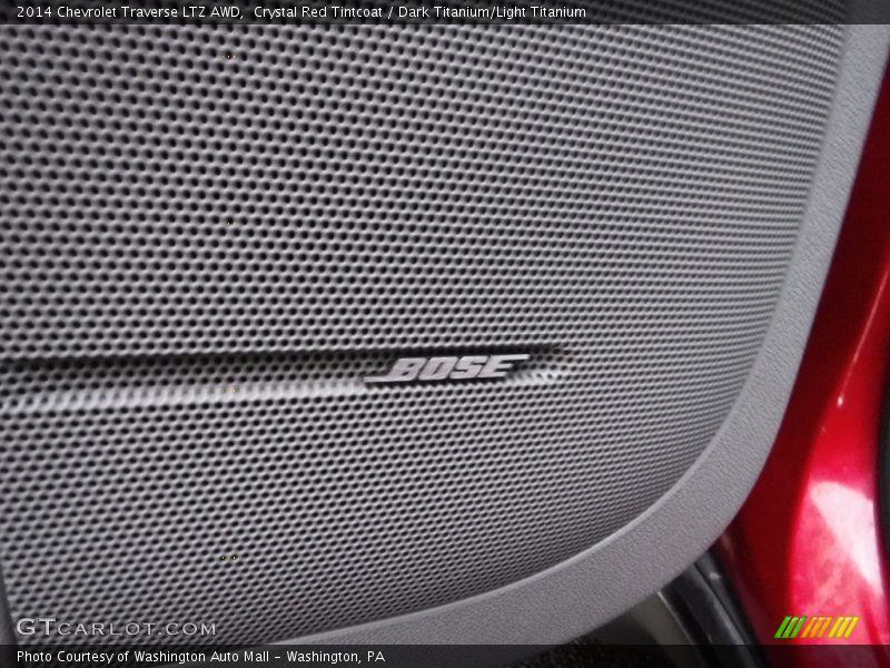 Crystal Red Tintcoat / Dark Titanium/Light Titanium 2014 Chevrolet Traverse LTZ AWD