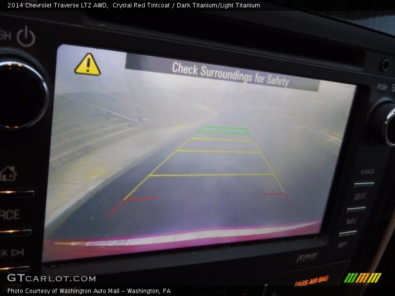 Crystal Red Tintcoat / Dark Titanium/Light Titanium 2014 Chevrolet Traverse LTZ AWD