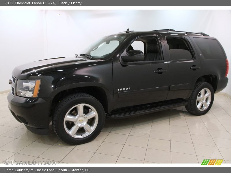 Black / Ebony 2013 Chevrolet Tahoe LT 4x4
