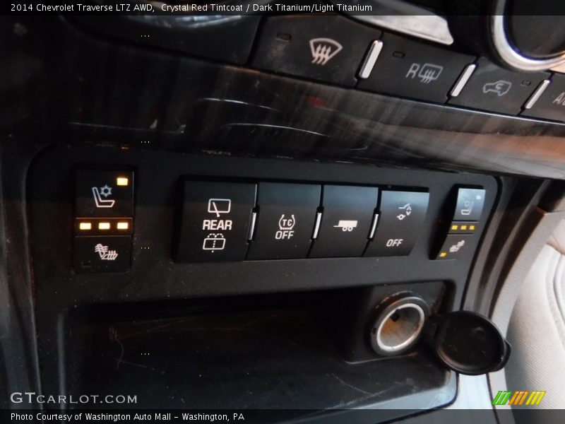Crystal Red Tintcoat / Dark Titanium/Light Titanium 2014 Chevrolet Traverse LTZ AWD