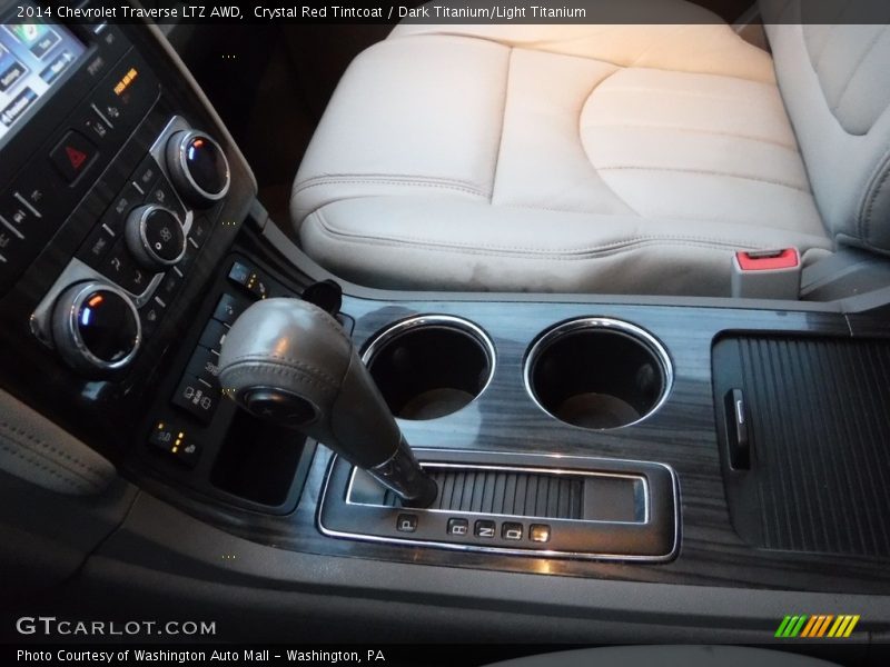 Crystal Red Tintcoat / Dark Titanium/Light Titanium 2014 Chevrolet Traverse LTZ AWD