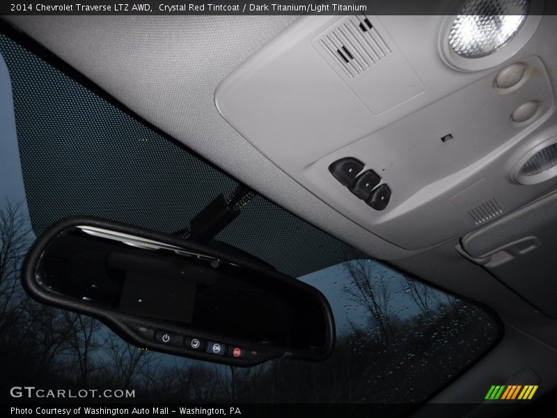 Crystal Red Tintcoat / Dark Titanium/Light Titanium 2014 Chevrolet Traverse LTZ AWD