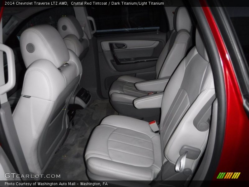 Crystal Red Tintcoat / Dark Titanium/Light Titanium 2014 Chevrolet Traverse LTZ AWD