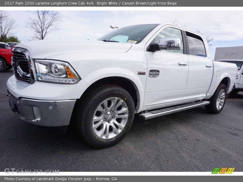 Front 3/4 View of 2017 1500 Laramie Longhorn Crew Cab 4x4