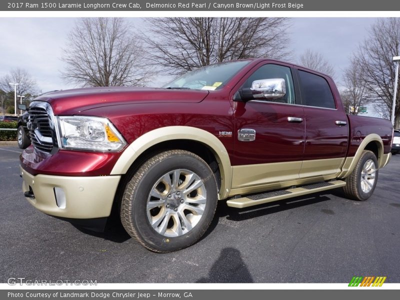 Front 3/4 View of 2017 1500 Laramie Longhorn Crew Cab