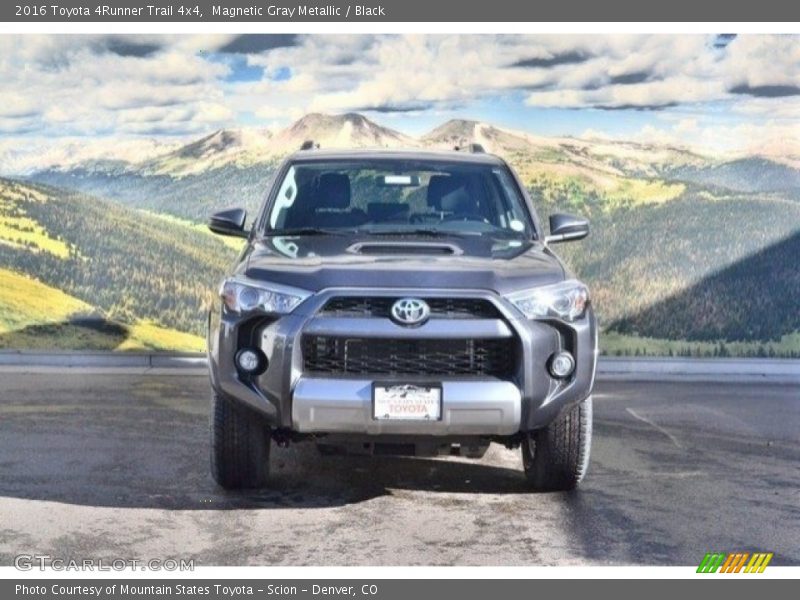 Magnetic Gray Metallic / Black 2016 Toyota 4Runner Trail 4x4