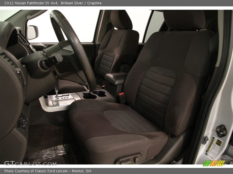 Brilliant Silver / Graphite 2012 Nissan Pathfinder SV 4x4