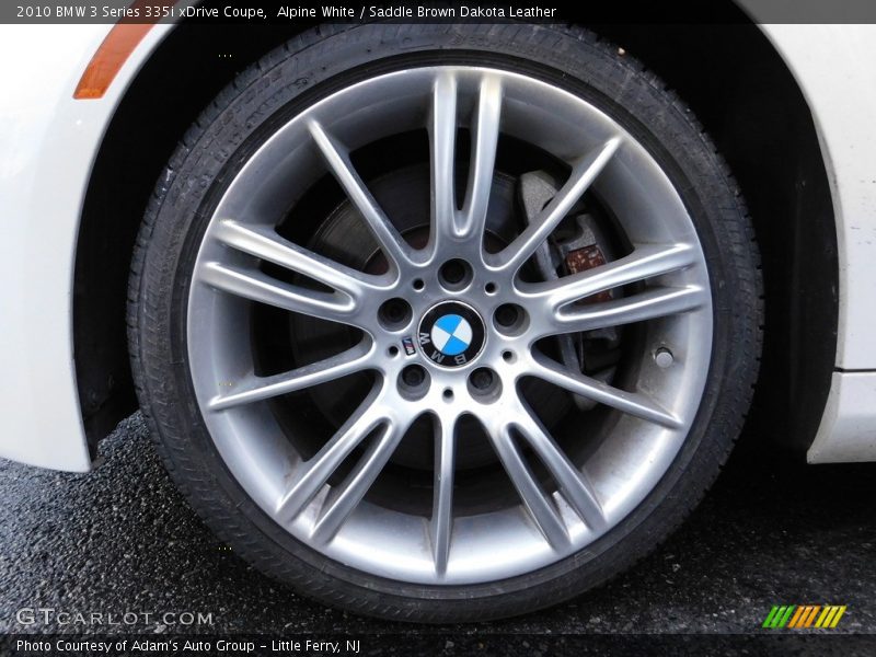 Alpine White / Saddle Brown Dakota Leather 2010 BMW 3 Series 335i xDrive Coupe