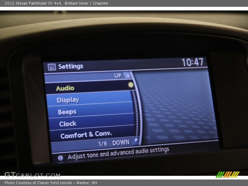 Brilliant Silver / Graphite 2012 Nissan Pathfinder SV 4x4