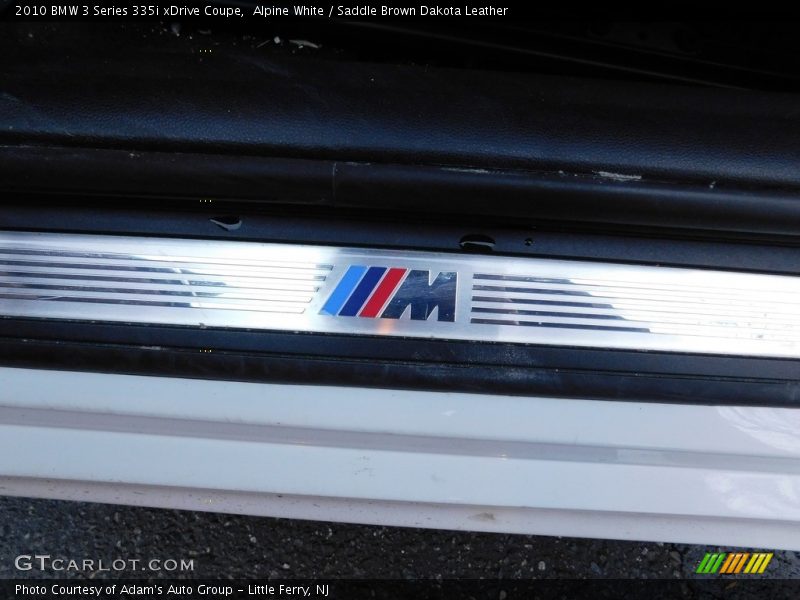 Alpine White / Saddle Brown Dakota Leather 2010 BMW 3 Series 335i xDrive Coupe