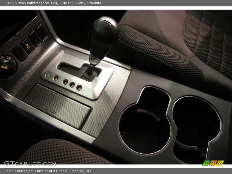 Brilliant Silver / Graphite 2012 Nissan Pathfinder SV 4x4