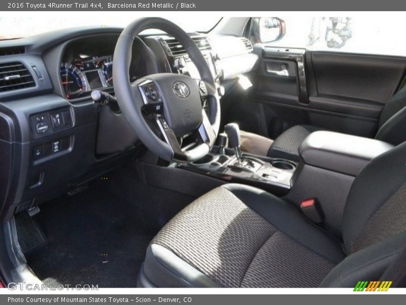 Barcelona Red Metallic / Black 2016 Toyota 4Runner Trail 4x4