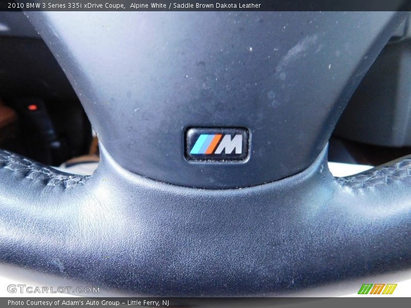 Alpine White / Saddle Brown Dakota Leather 2010 BMW 3 Series 335i xDrive Coupe