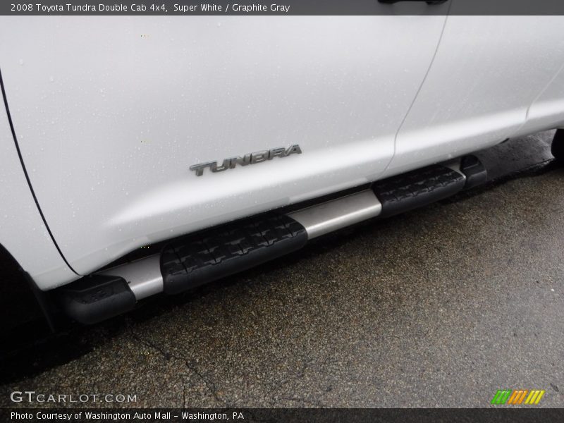 Super White / Graphite Gray 2008 Toyota Tundra Double Cab 4x4