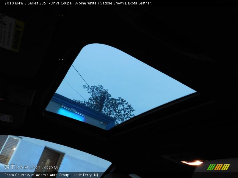 Alpine White / Saddle Brown Dakota Leather 2010 BMW 3 Series 335i xDrive Coupe