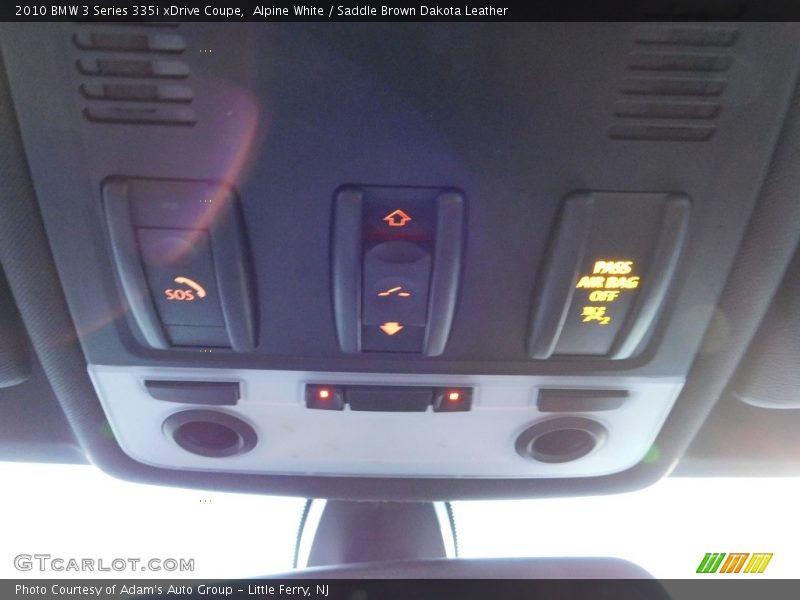 Alpine White / Saddle Brown Dakota Leather 2010 BMW 3 Series 335i xDrive Coupe