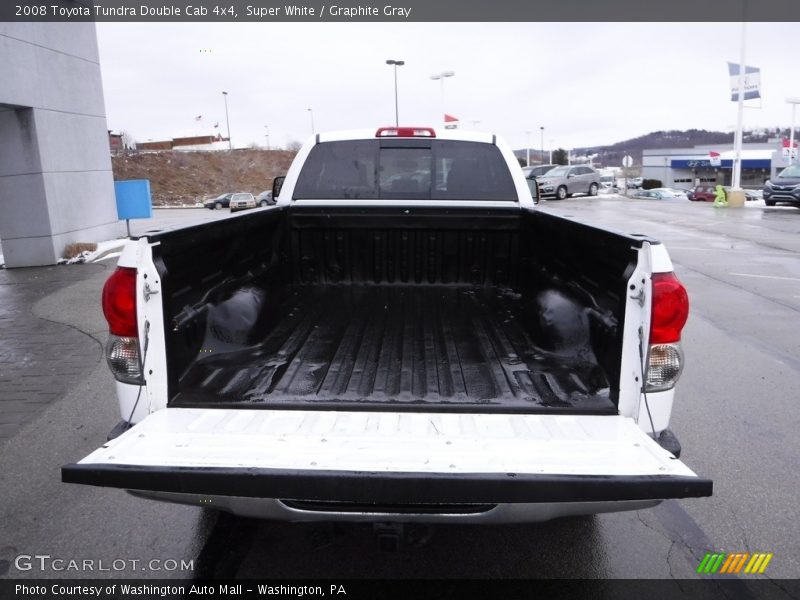 Super White / Graphite Gray 2008 Toyota Tundra Double Cab 4x4