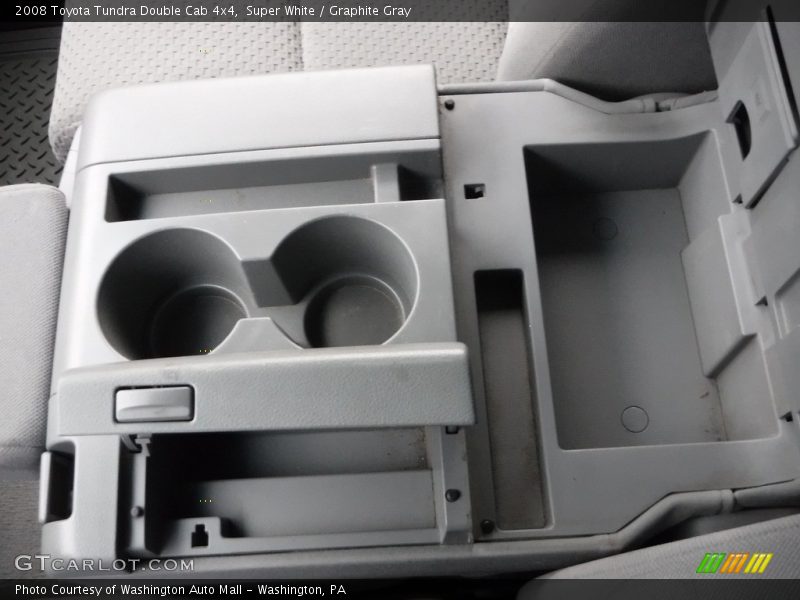 Super White / Graphite Gray 2008 Toyota Tundra Double Cab 4x4