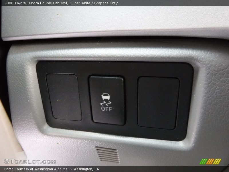 Super White / Graphite Gray 2008 Toyota Tundra Double Cab 4x4