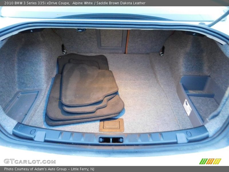 Alpine White / Saddle Brown Dakota Leather 2010 BMW 3 Series 335i xDrive Coupe