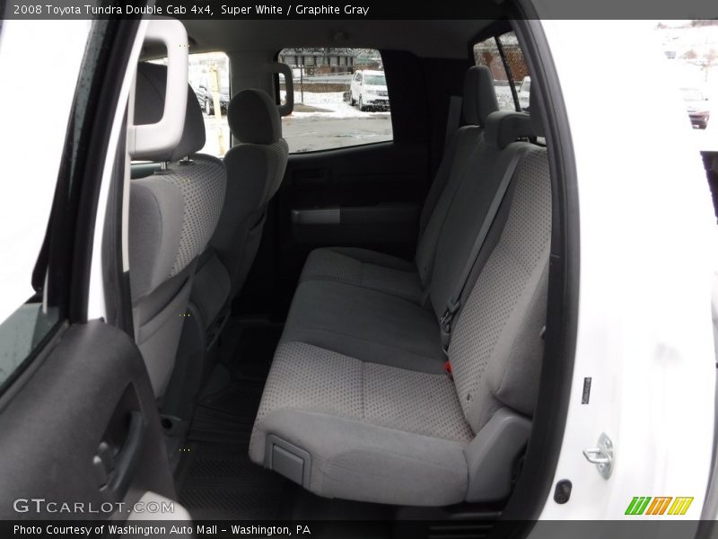 Super White / Graphite Gray 2008 Toyota Tundra Double Cab 4x4