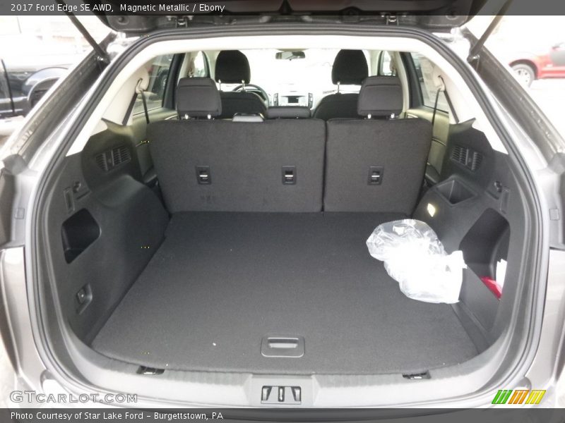 Magnetic Metallic / Ebony 2017 Ford Edge SE AWD