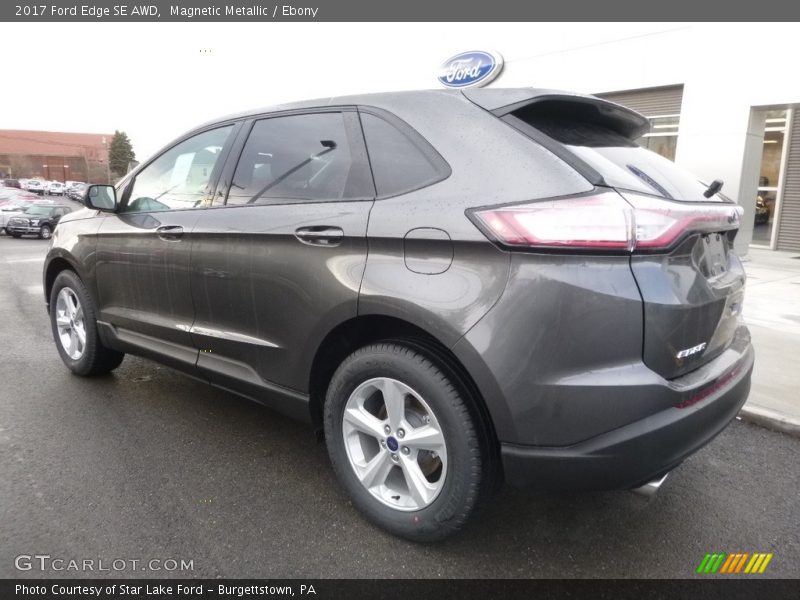 Magnetic Metallic / Ebony 2017 Ford Edge SE AWD