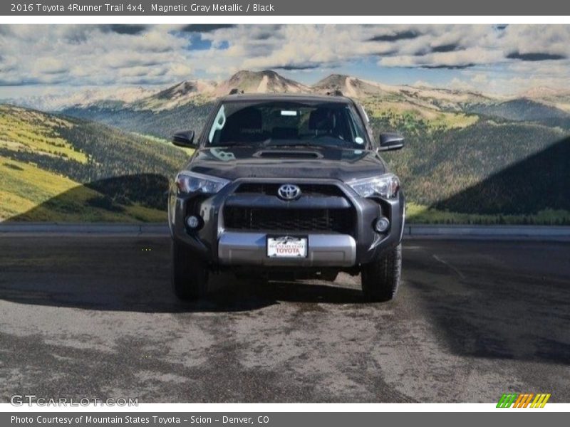 Magnetic Gray Metallic / Black 2016 Toyota 4Runner Trail 4x4