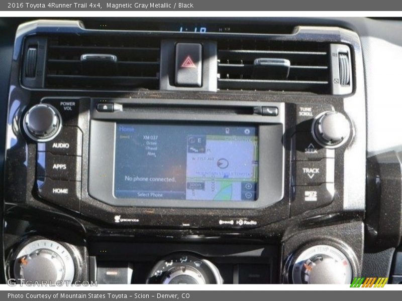 Magnetic Gray Metallic / Black 2016 Toyota 4Runner Trail 4x4