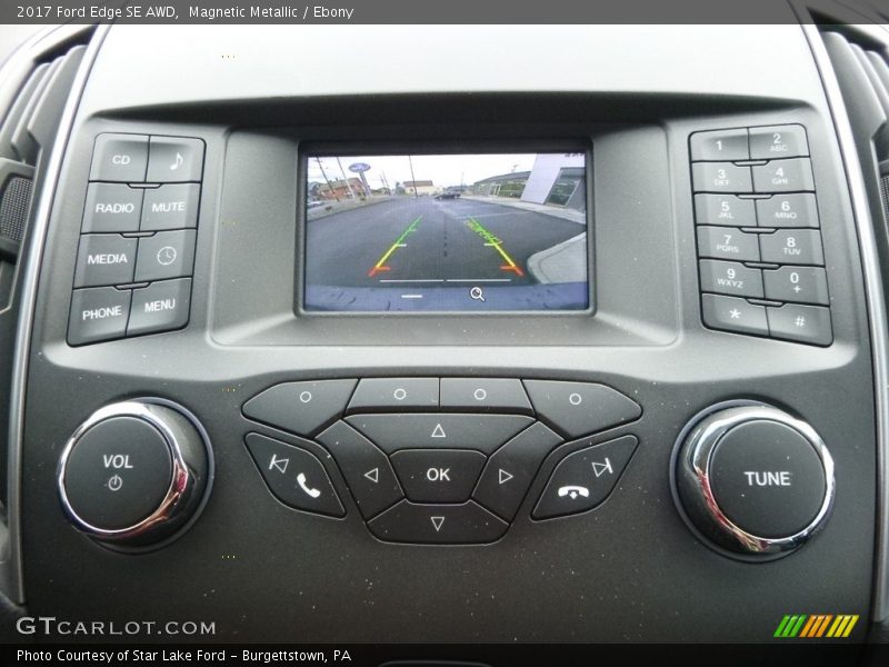 Magnetic Metallic / Ebony 2017 Ford Edge SE AWD