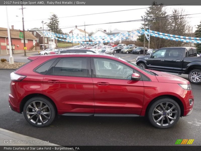  2017 Edge Sport AWD Ruby Red Metallic