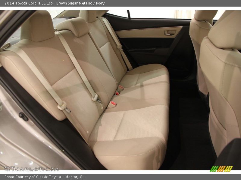 Brown Sugar Metallic / Ivory 2014 Toyota Corolla LE Eco