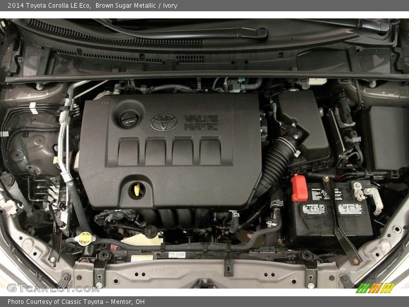 Brown Sugar Metallic / Ivory 2014 Toyota Corolla LE Eco