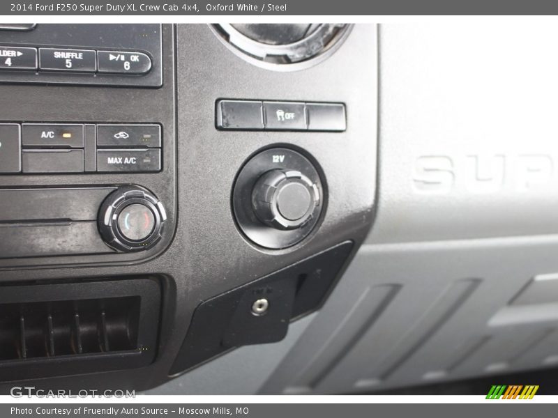 Oxford White / Steel 2014 Ford F250 Super Duty XL Crew Cab 4x4