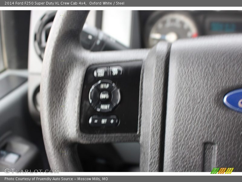 Oxford White / Steel 2014 Ford F250 Super Duty XL Crew Cab 4x4