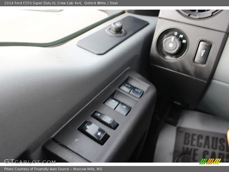 Oxford White / Steel 2014 Ford F250 Super Duty XL Crew Cab 4x4