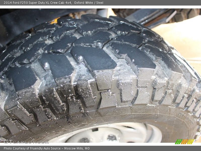 Oxford White / Steel 2014 Ford F250 Super Duty XL Crew Cab 4x4