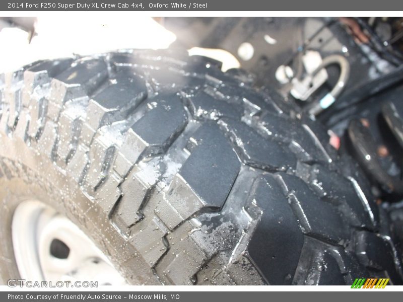 Oxford White / Steel 2014 Ford F250 Super Duty XL Crew Cab 4x4