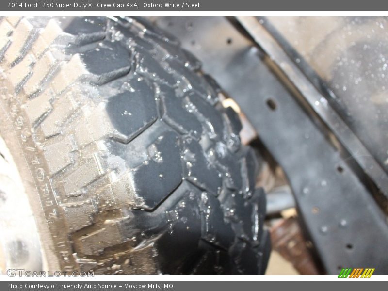Oxford White / Steel 2014 Ford F250 Super Duty XL Crew Cab 4x4